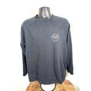 Brixton Mfg Co Black Crewneck Sweatshirt Men’s XL